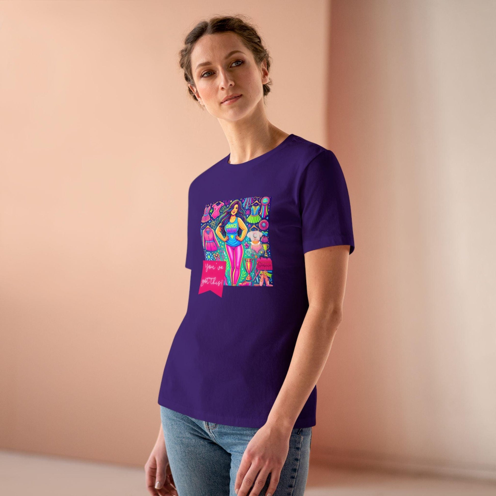 You've Got This! Dance Mom (Curvy Mom) - A Spark ling Performance ⭐️- Women's Softstyle Tee - Whippie's