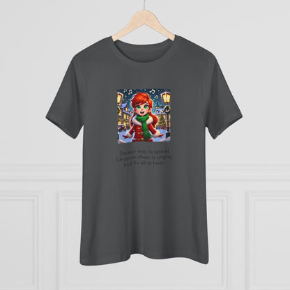 Caroler - Christmas Cheer - RHB Girl - Women's Tee - Whippie's