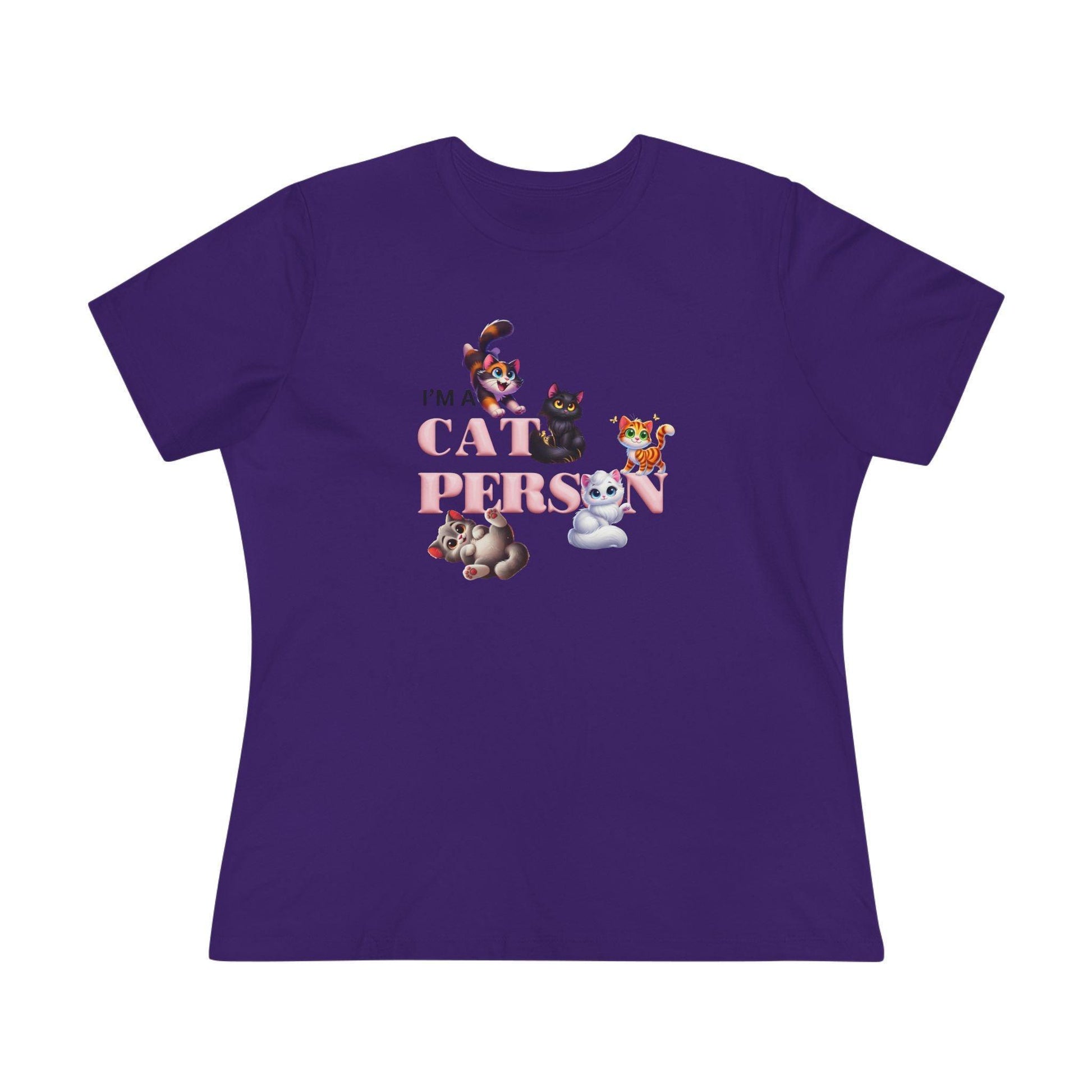 🐱 I'm a Cat Person 🐈 Unisex Jersey Tee ❤️ Show your purr-sonality! - Whippie's