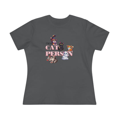 🐱 I'm a Cat Person 🐈 Unisex Jersey Tee ❤️ Show your purr-sonality! - Whippie's
