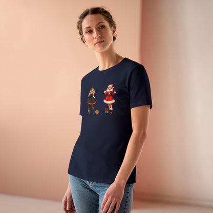 From Halloween to Holidays Women's Softstyle Tee 🎄🎃 - Whippie's
