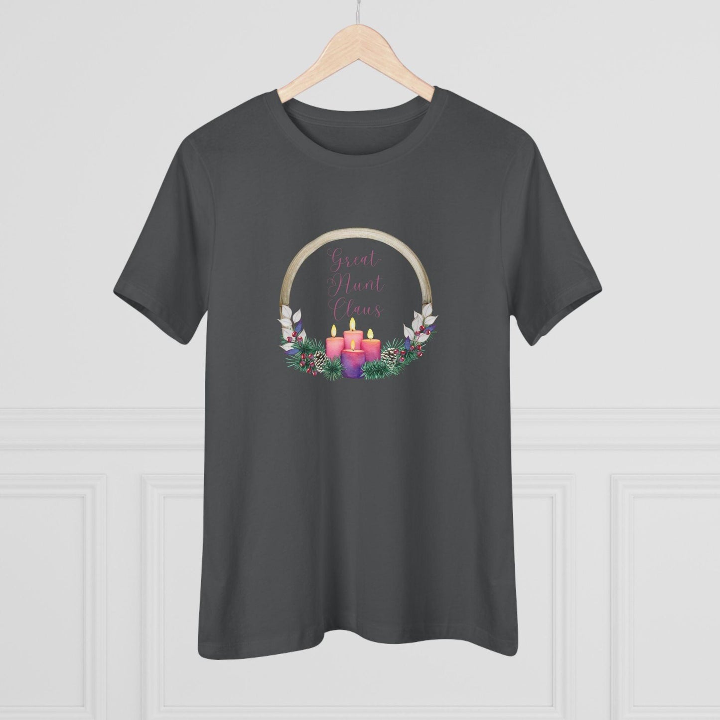 Great Aunt Claus - Christmas Cheer! 🤶🎄 Women's Softstyle Tee - Whippie's