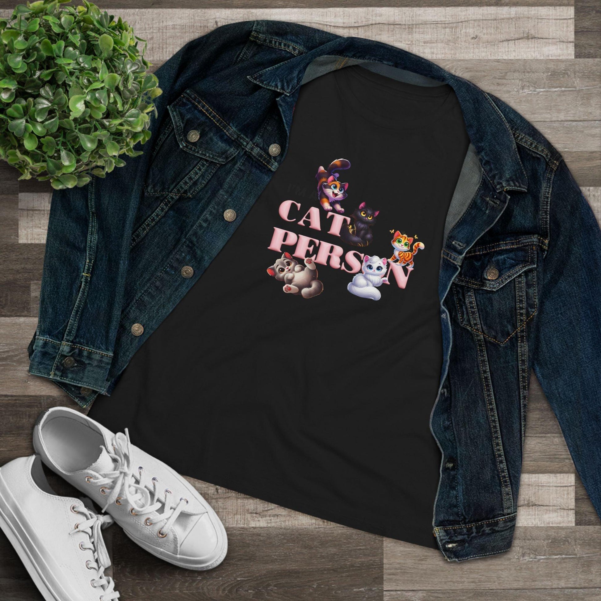 🐱 I'm a Cat Person 🐈 Unisex Jersey Tee ❤️ Show your purr-sonality! - Whippie's