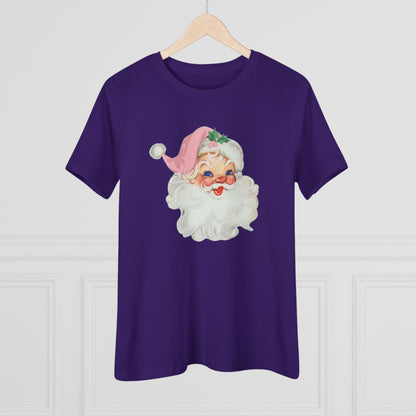 Blue-Eyed Santa Tee - Santa's Got the Blues (and We Love It!) 💙🎅 - Women's Softstyle Tee - Whippie's
