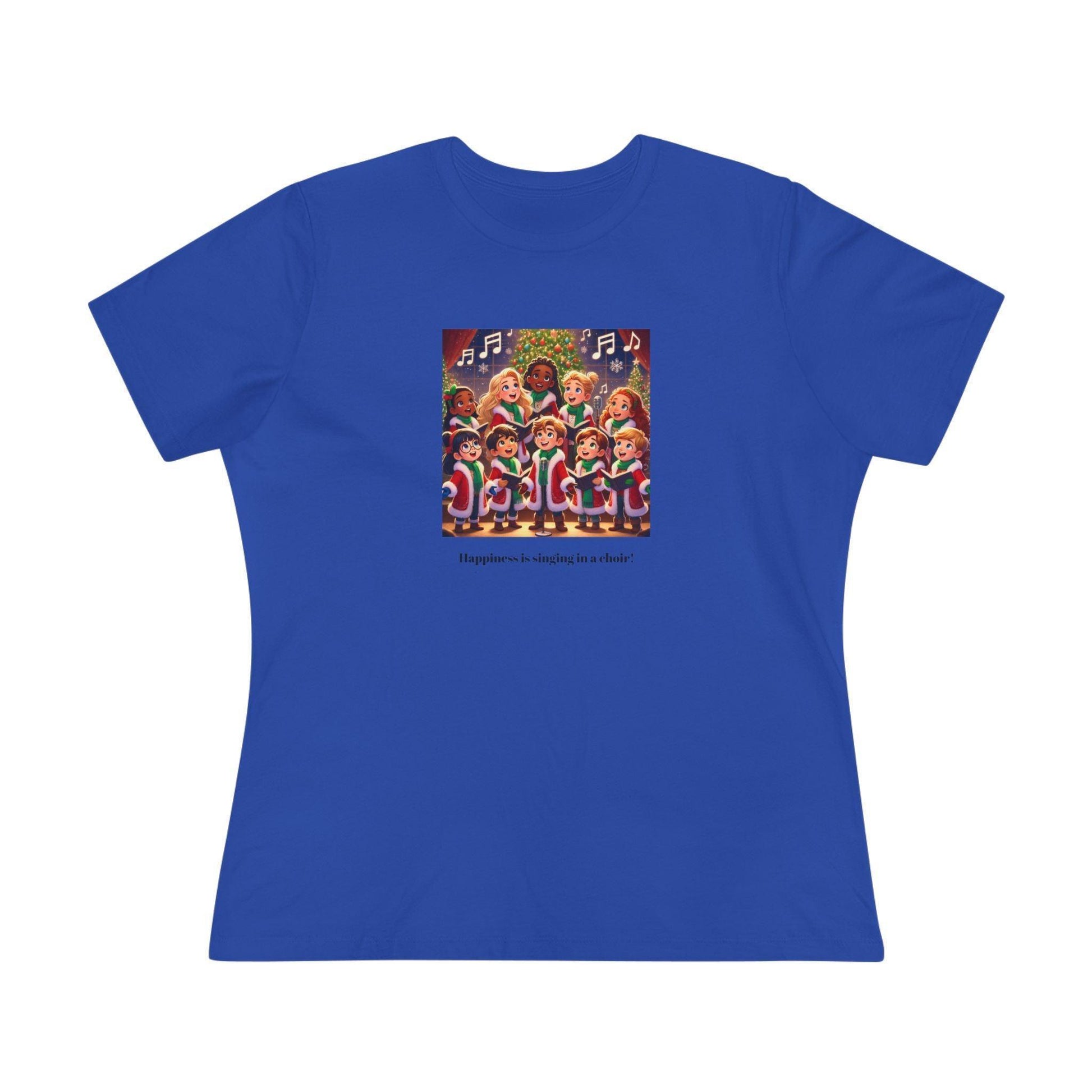 Happiness is Singing in a Choir - Women's Tee - Whippie's