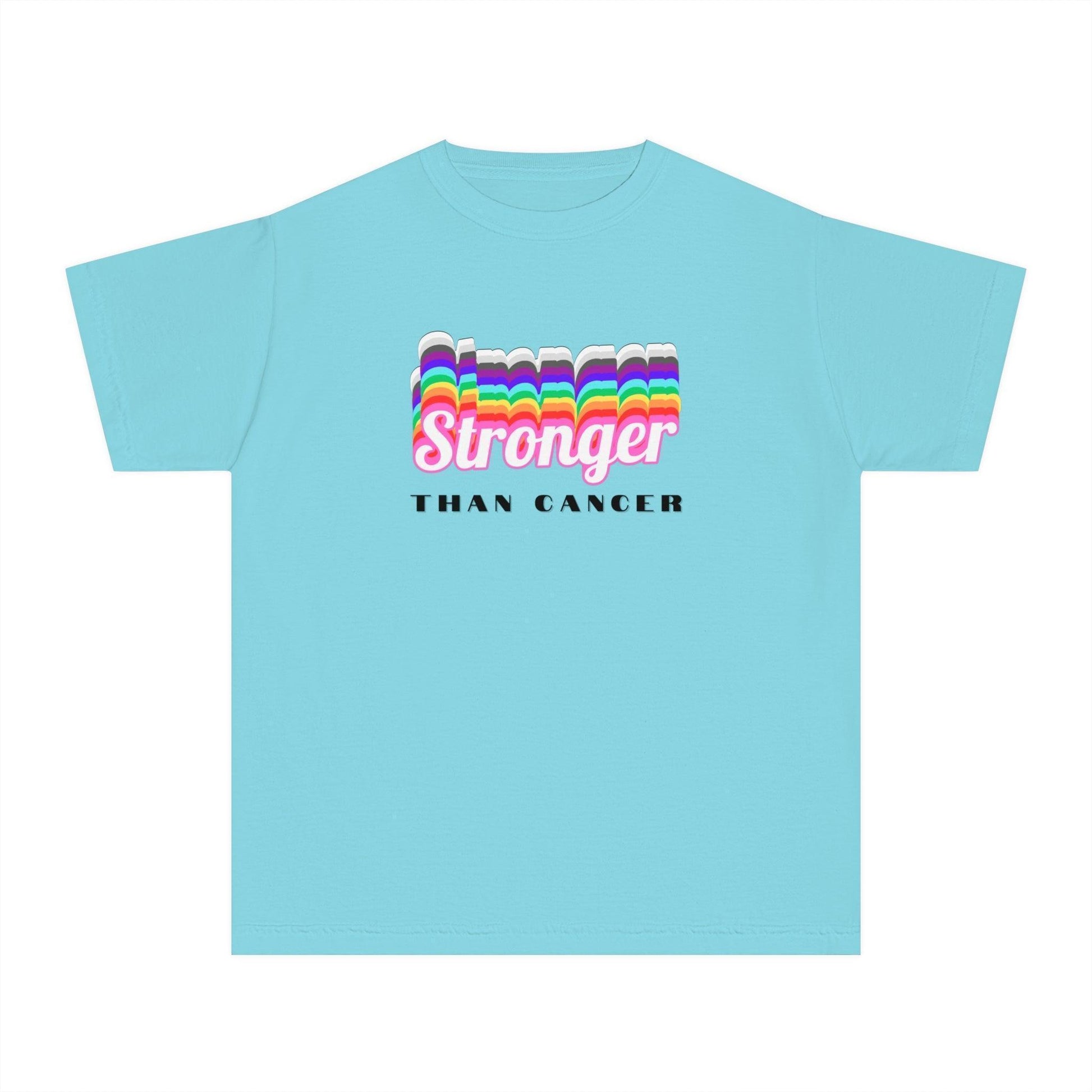 💪 Stronger Than Cancer 🎗️ Youth Midweight Tee ✨ - Whippie's