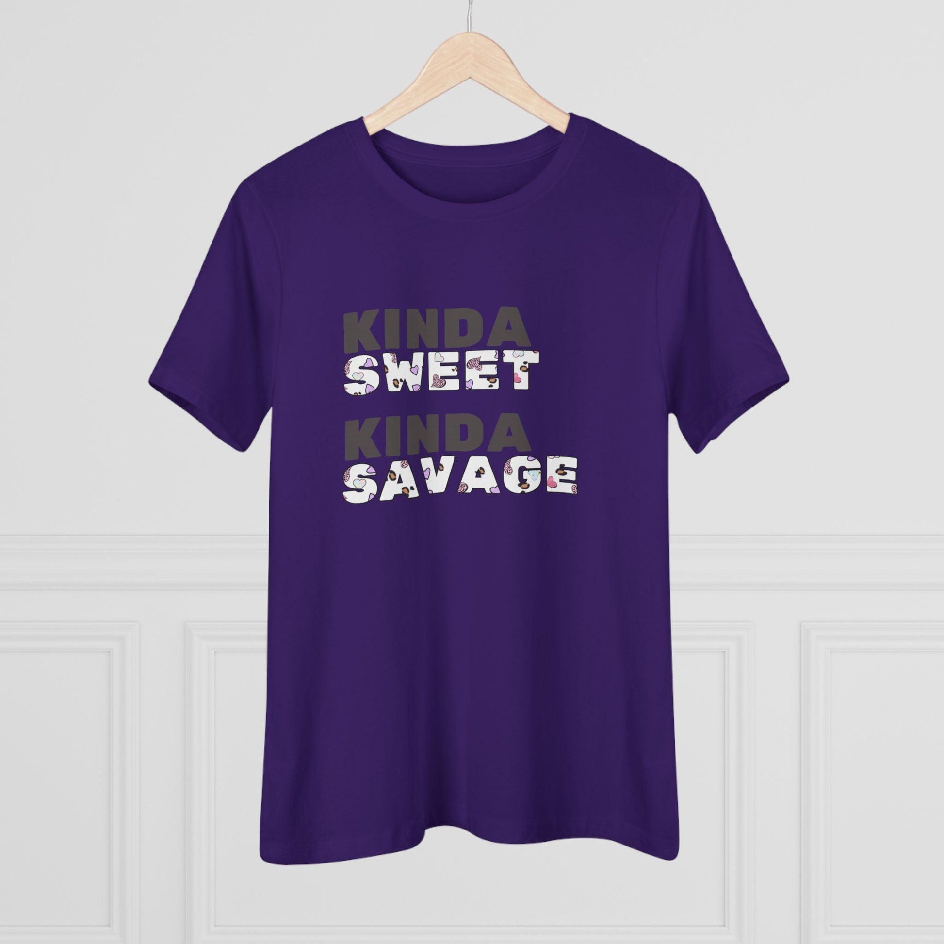 ✨ Kinda SWEET Kinda SAVAGE 😎 Women's Tee 💖 - Whippie's