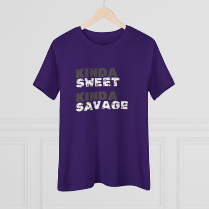 ✨ Kinda SWEET Kinda SAVAGE 😎 Women's Tee 💖 - Whippie's