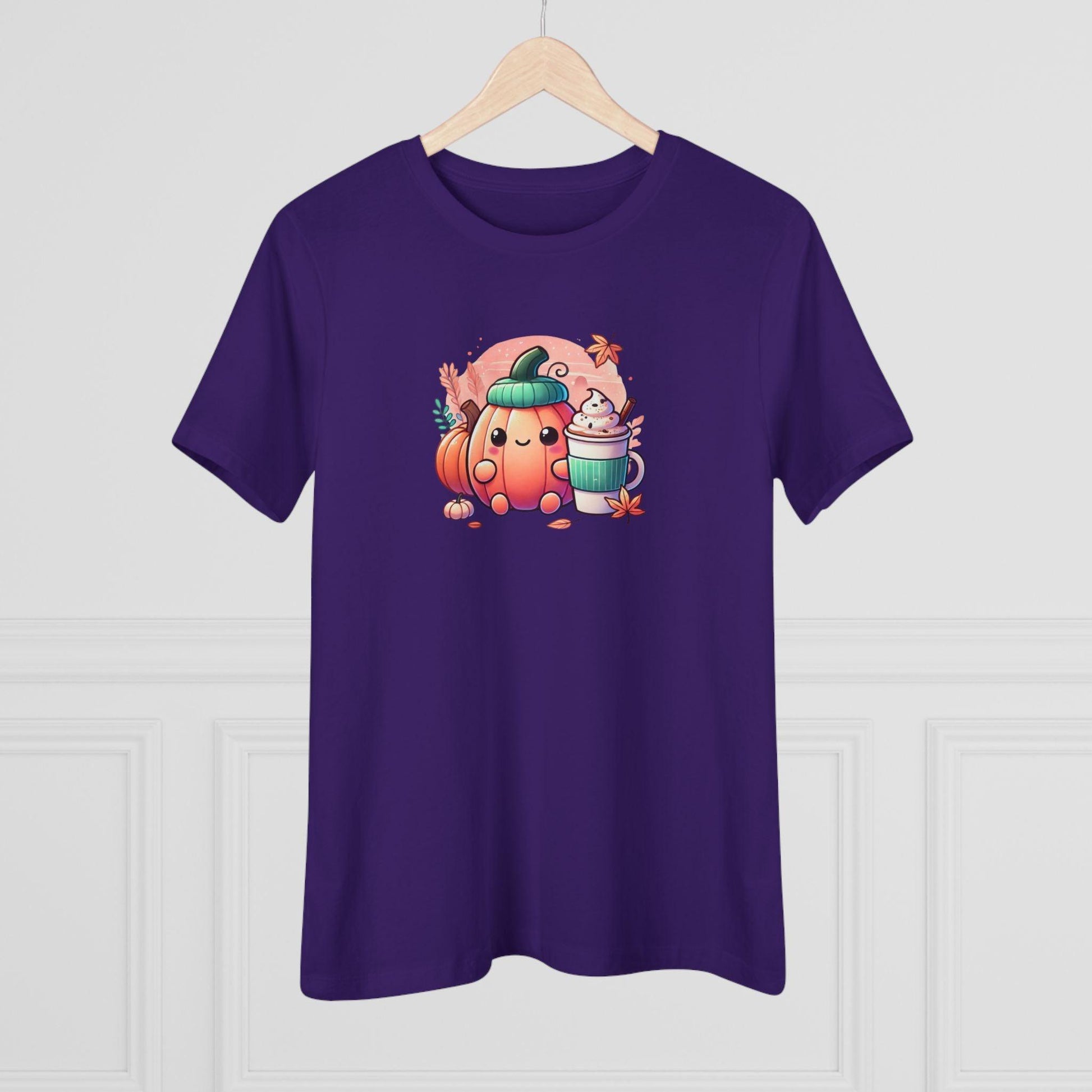 Cute Pumpkin - Pumpkin Spice Latte - Women's Softstyle Tee - Whippie's