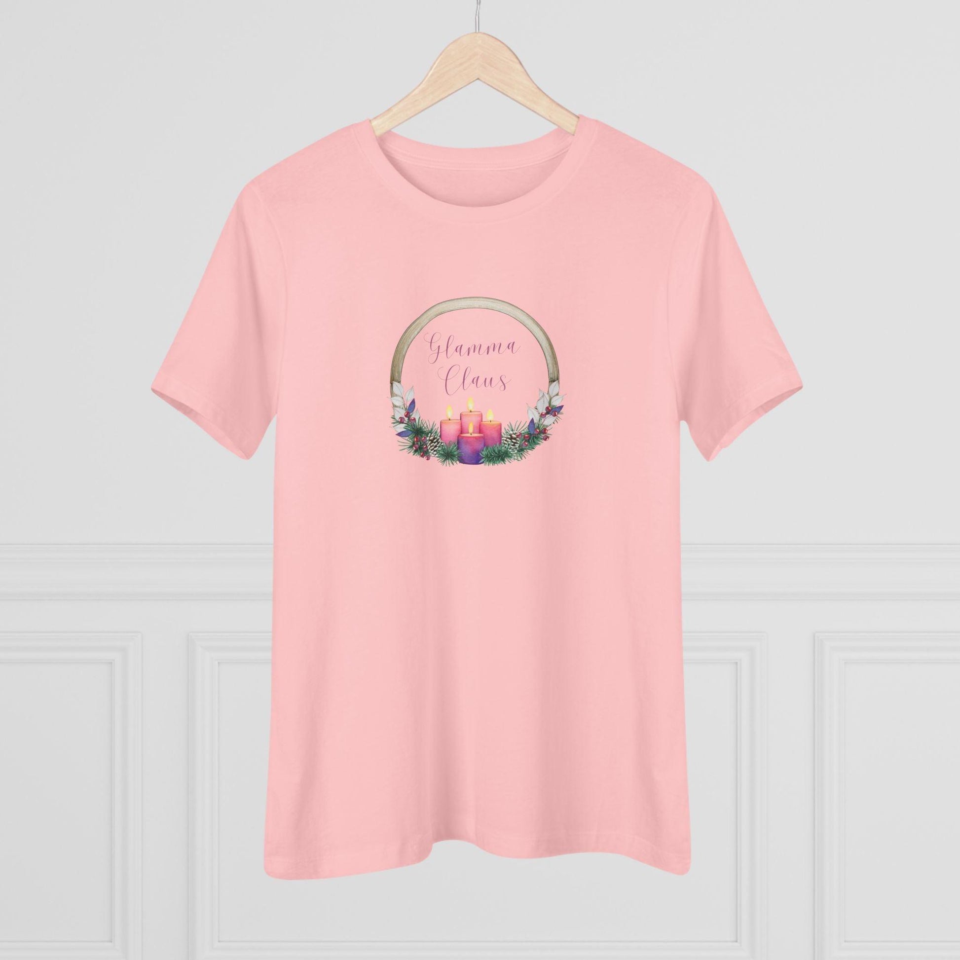Glamma Claus - Christmas Cheer! 🤶🎄 - Women's Softstyle Tee - Whippie's