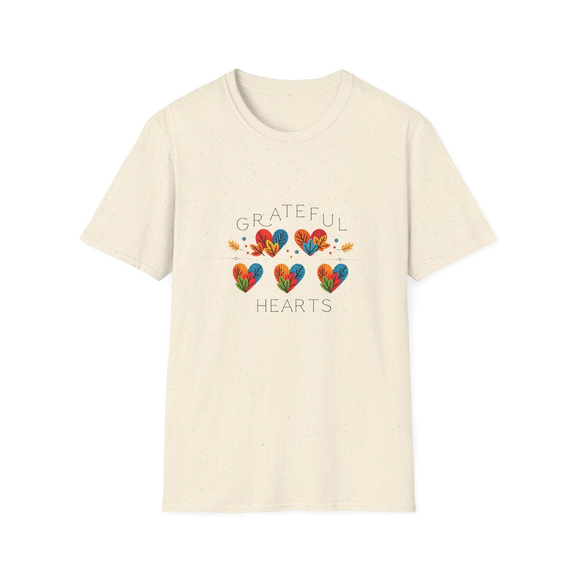 Grateful Hearts - A Family Affair 🧡💛❤️ - Five Hearts - Unisex T-Shirt - Whippie's