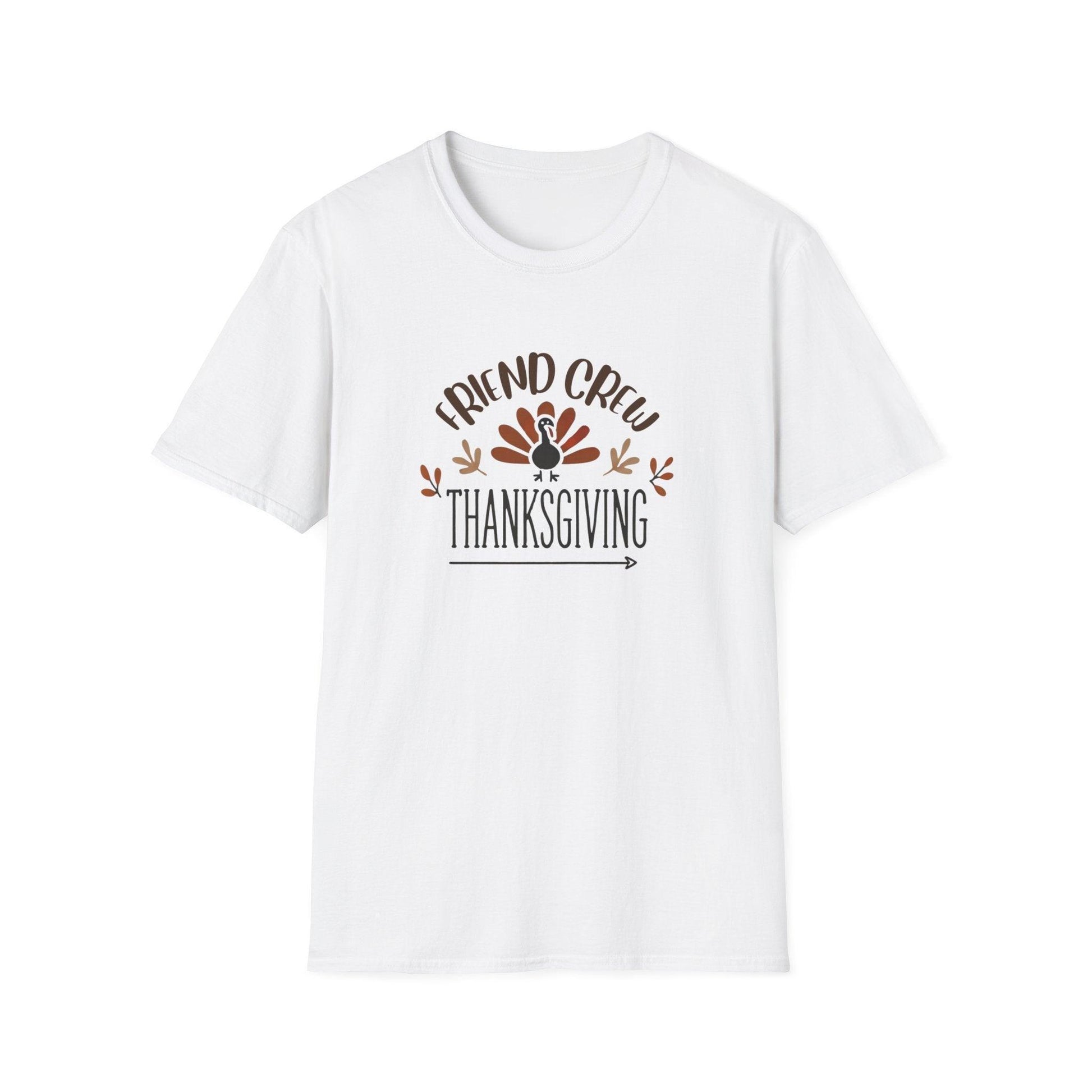 Thanksgiving Friend Crew Unisex T-Shirt - Whippie's