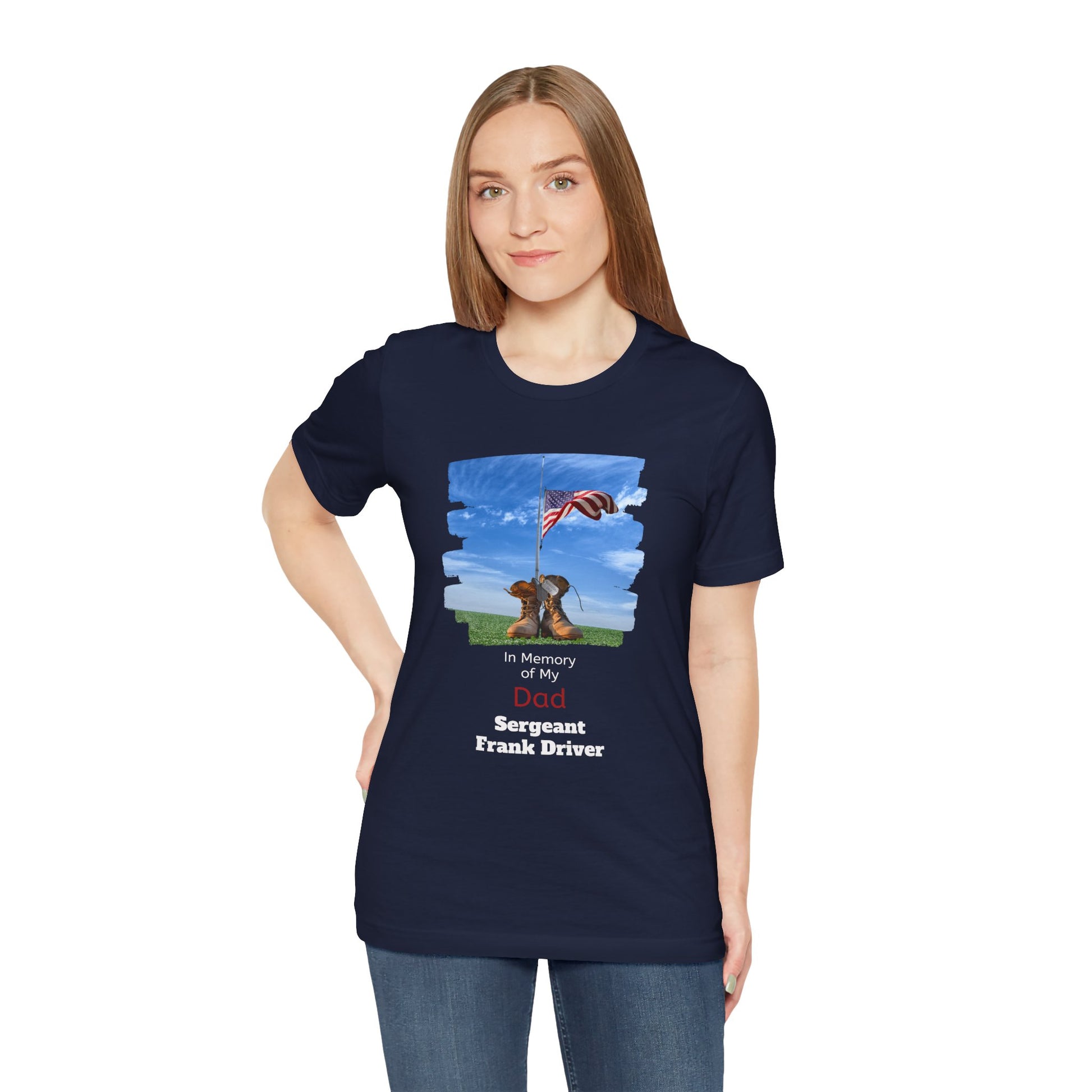 Memorial Day Military Boots Unisex Tee - Personalizable - Whippie's