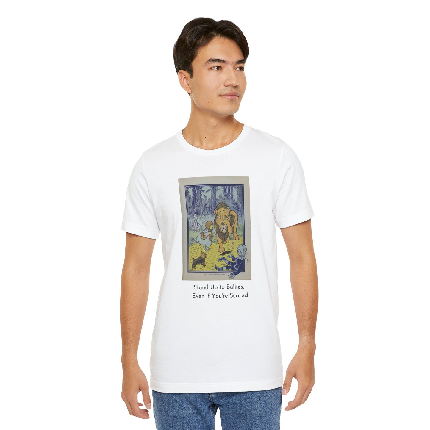 Wizard of Oz Tee - Stand Up to Bullies Unisex Crewneck Tee
