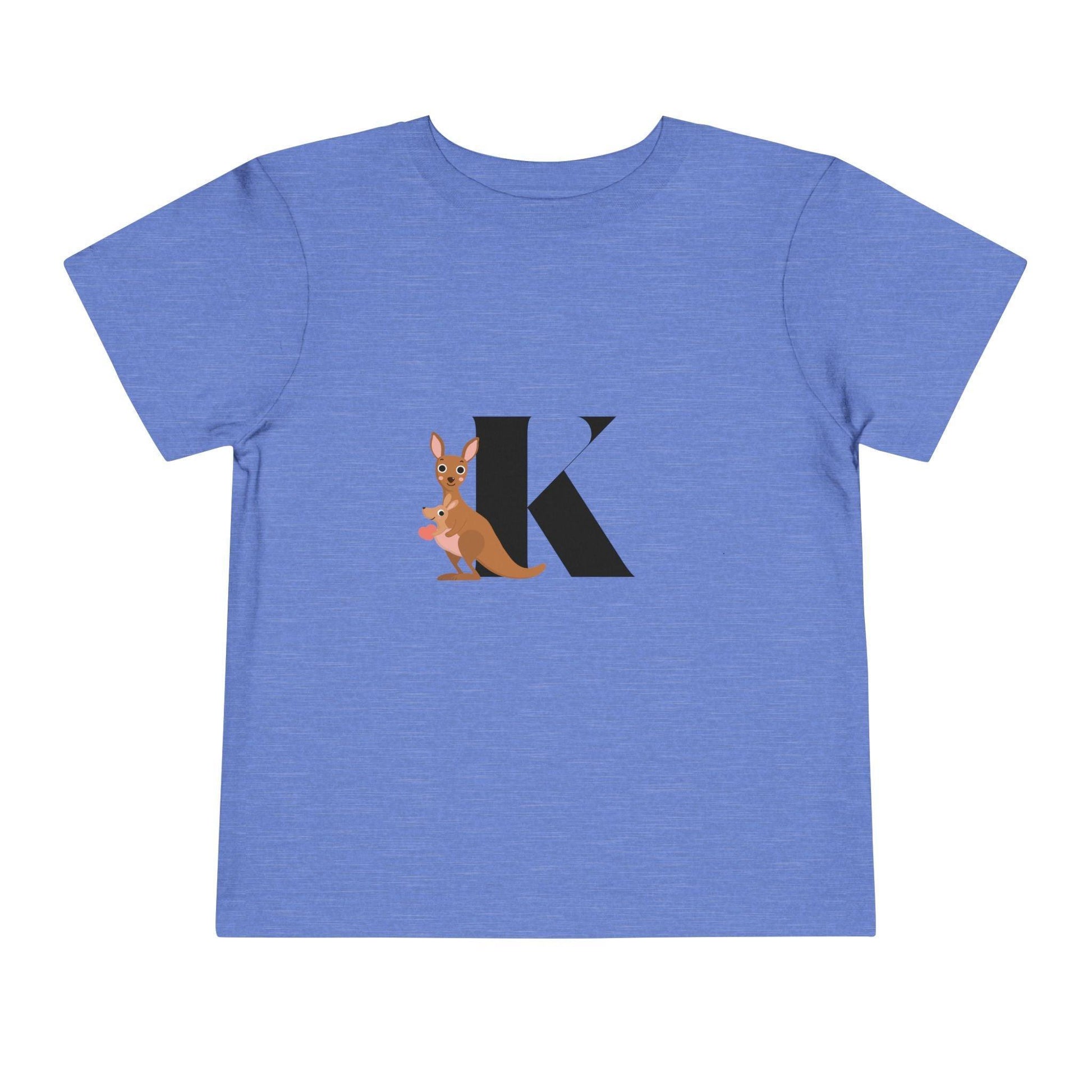 Alphabet Adventures: Letter K - Kangaroo Toddler T-shirt - Whippie's