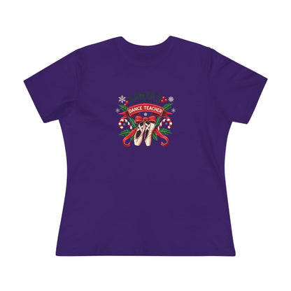 Santa's Favorite Dance Teacher Women's Softstyle Tee