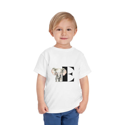 Alphabet Adventures: Letter E - Elephant Toddler T-shirt - Whippie's