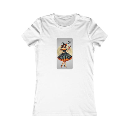 Bewitching Glamour Women's Favorite Tee - A Retro Halloween Dream 🍸✨ - Whippie's