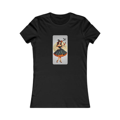 Bewitching Glamour Women's Favorite Tee - A Retro Halloween Dream 🍸✨ - Whippie's
