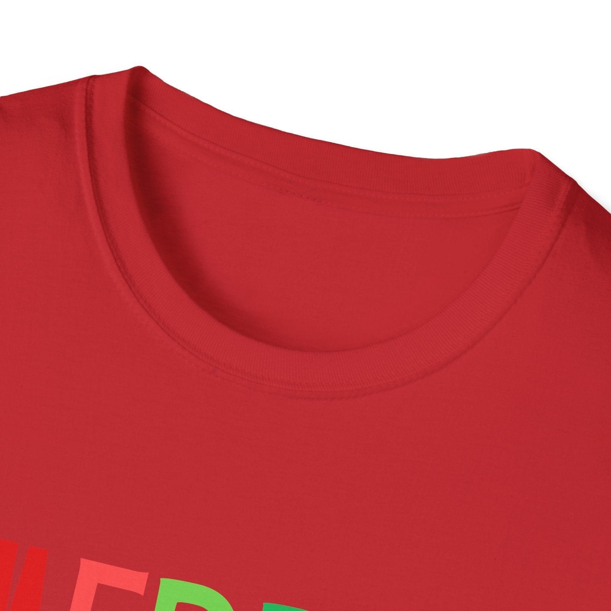 Merry and Bright Unisex Tee 🌈✨ - Whippie's