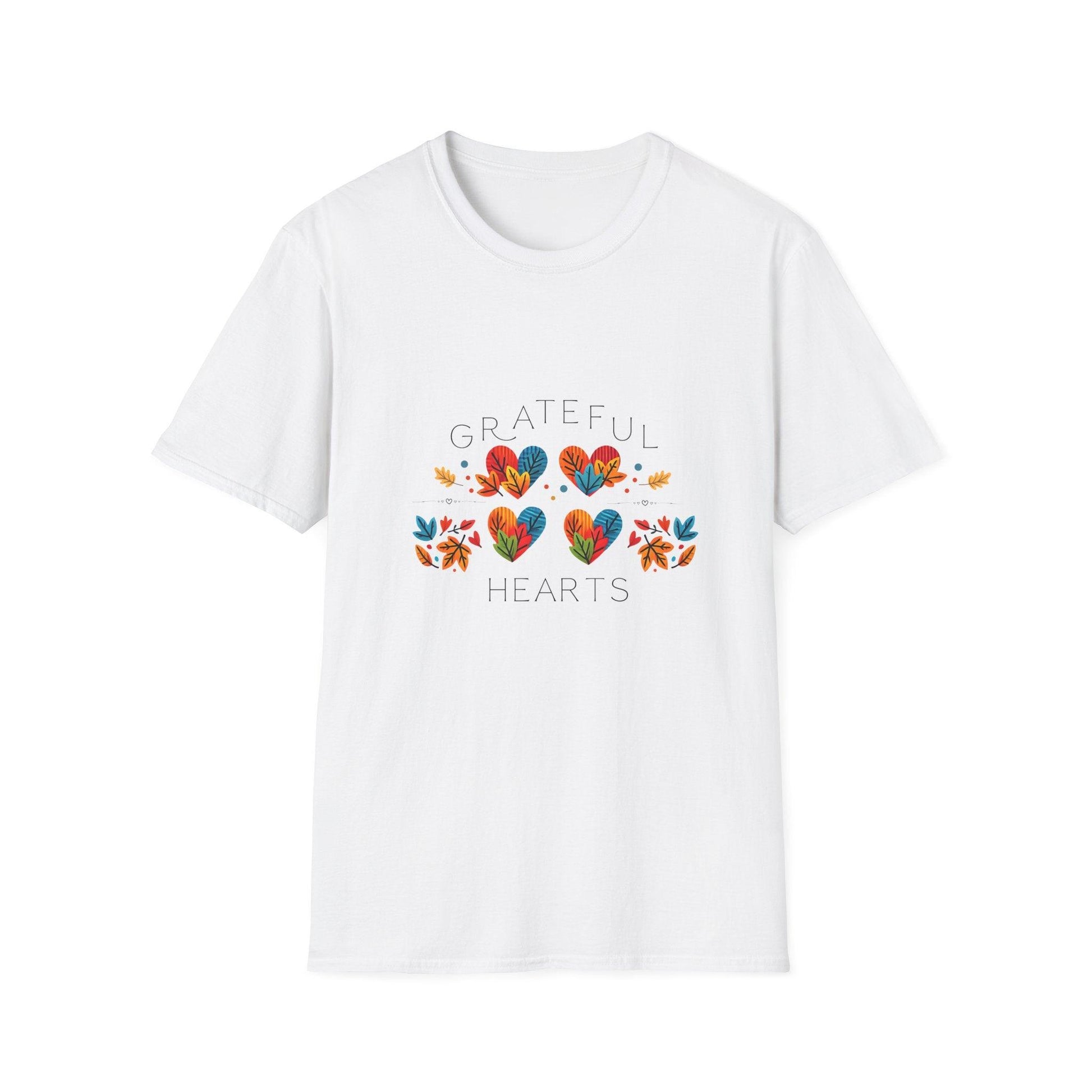 Grateful Hearts - A Family Affair 🧡💛❤️ - Four Hearts - Unisex T-Shirt - Whippie's