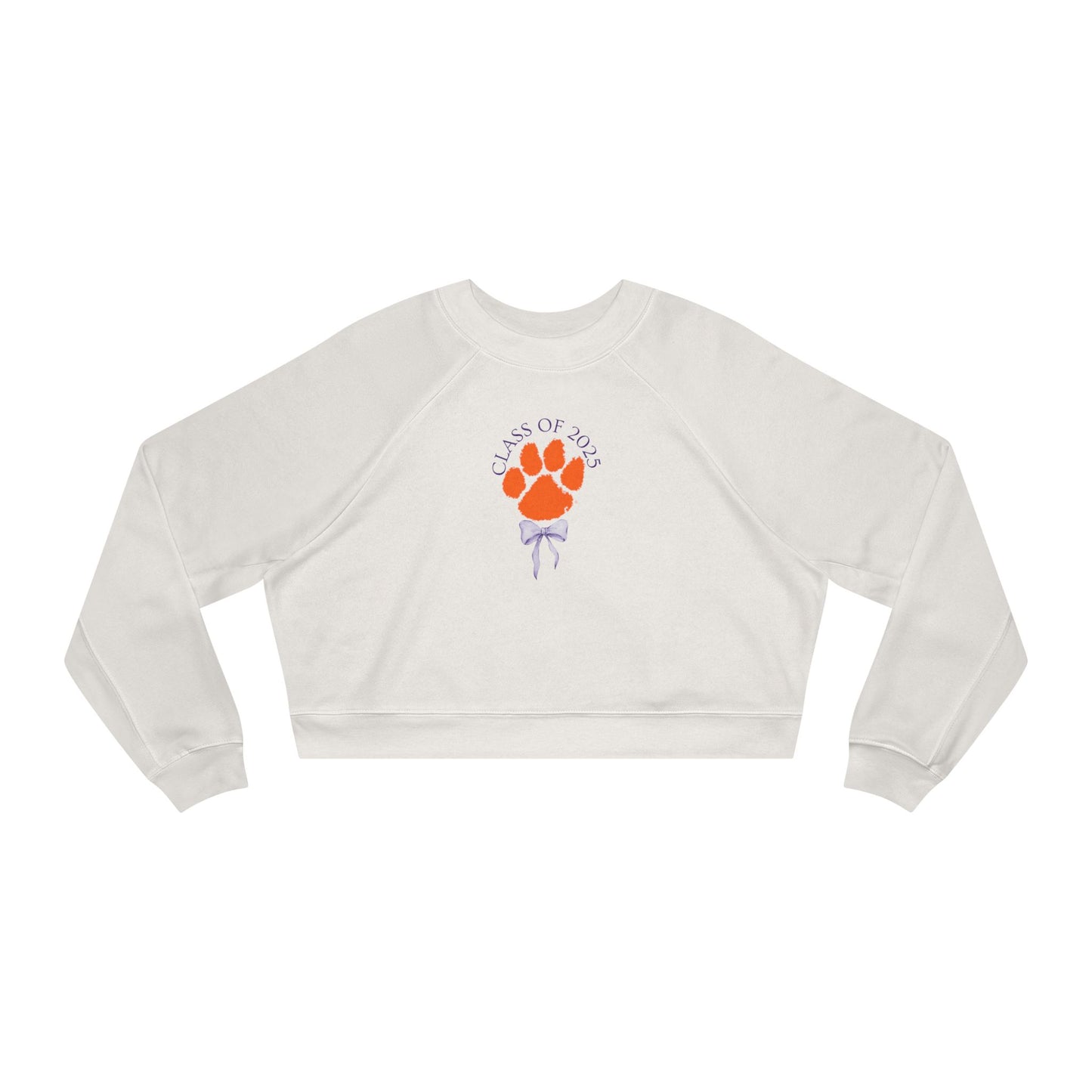 Clemson Graduation Cropped Fleece Pullover - Personalizable