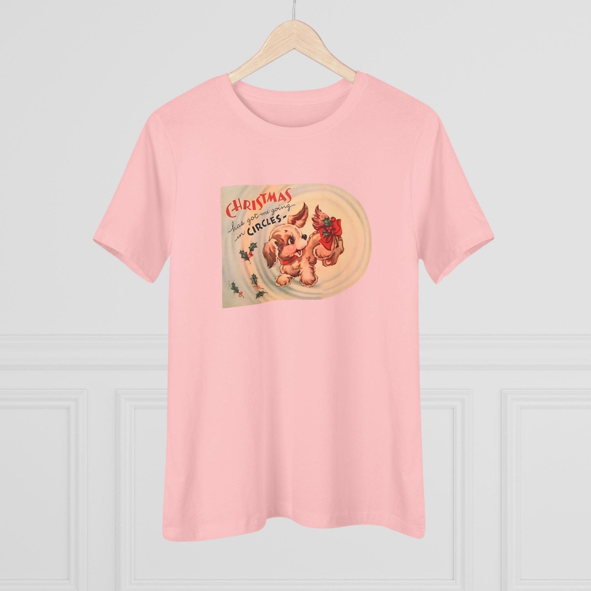 Christmas Has Me Going in Circles - Women's Softstyle Tee - Whippie's
