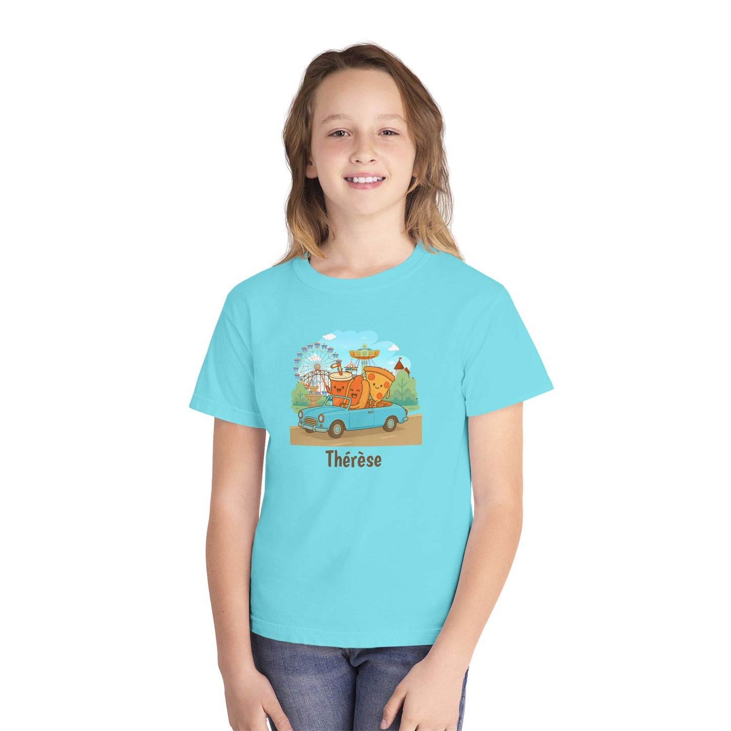 Fast Food Joyride Youth Tee - Fun & Whimsical Adventures! Personalizable