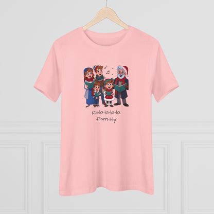 Fa-la-la-la-la, -Fam-i-ly - Women's Tee - Whippie's