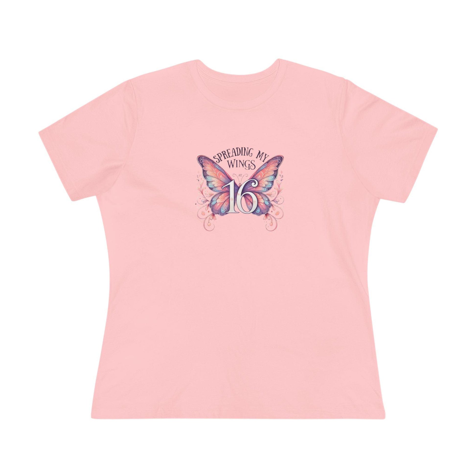 Spread My Wings at 16 - Soaring into a New Chapter 🦋 - Women's Softstyle Tee - Whippie's