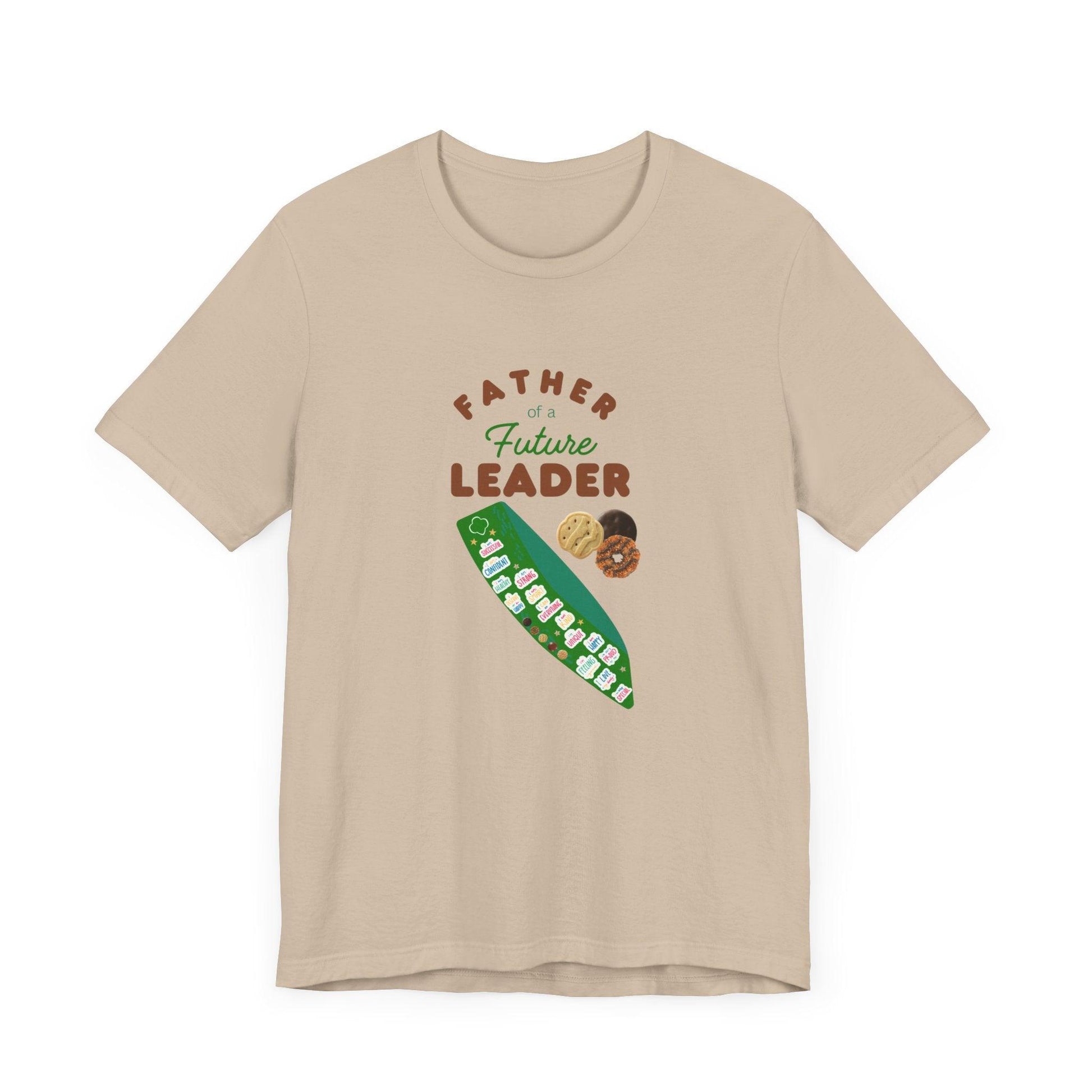 Father of a Future Leader - Unisex Jersey Tee - Smart, Brave, & Cookie-Powered! - Whippie's