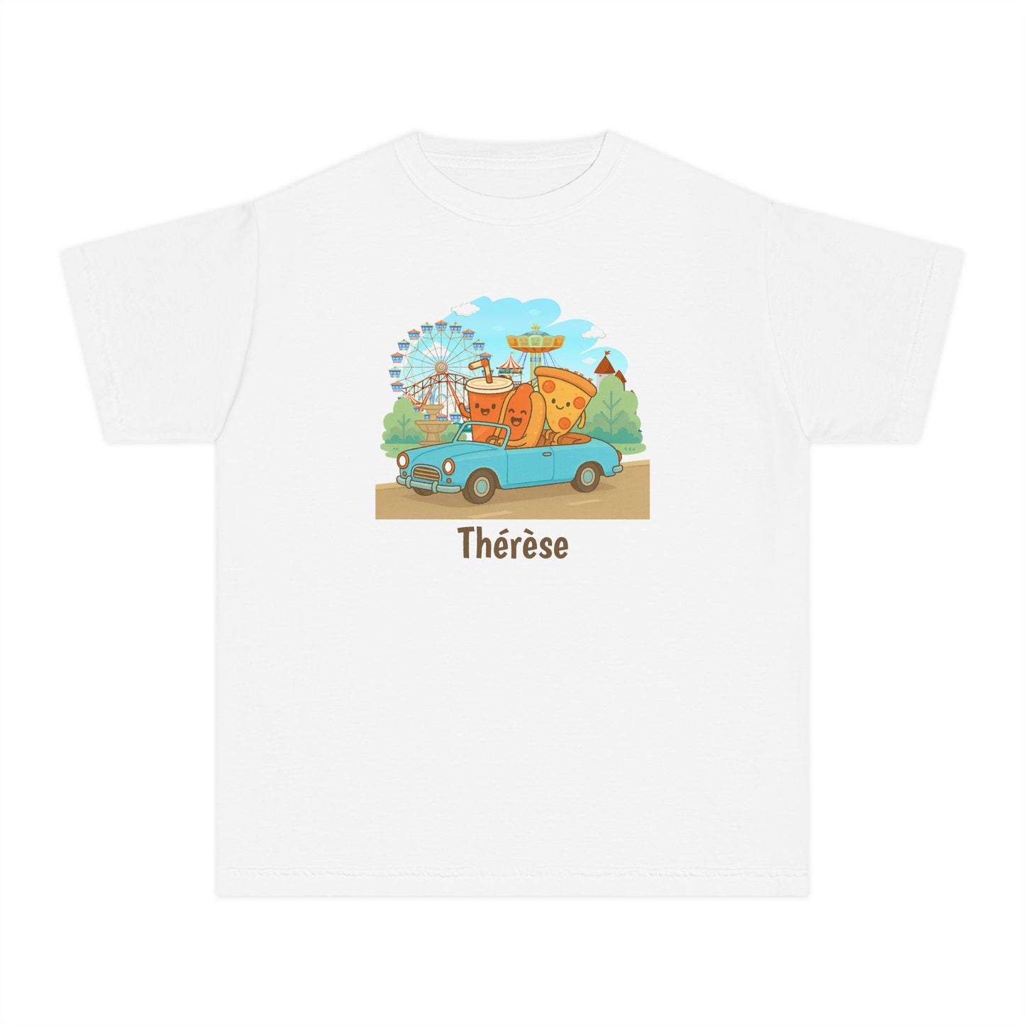 Fast Food Joyride Youth Tee - Fun & Whimsical Adventures! Personalizable