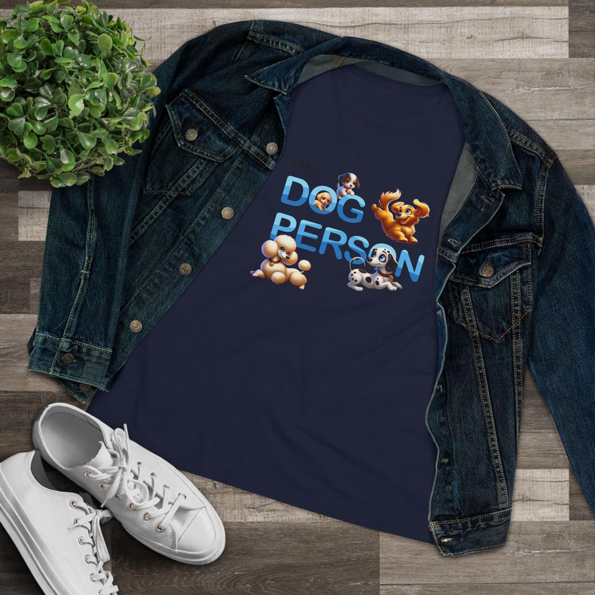 🐶 I'm a Dog Person 🐾 Unisex Jersey Tee ❤️ Show your paw-sitivity! - Whippie's