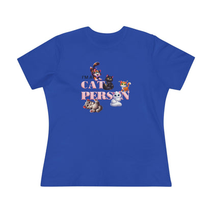 🐱 I'm a Cat Person 🐈 Unisex Jersey Tee ❤️ Show your purr-sonality! - Whippie's