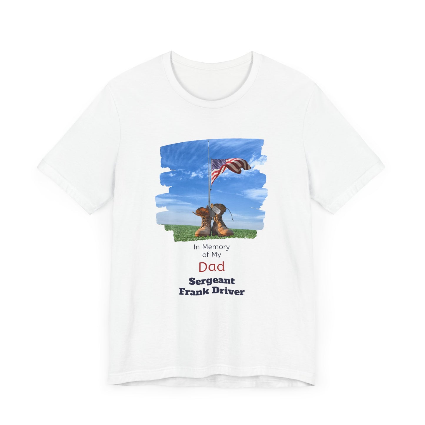 Memorial Day Military Boots Unisex Tee - Personalizable - Whippie's