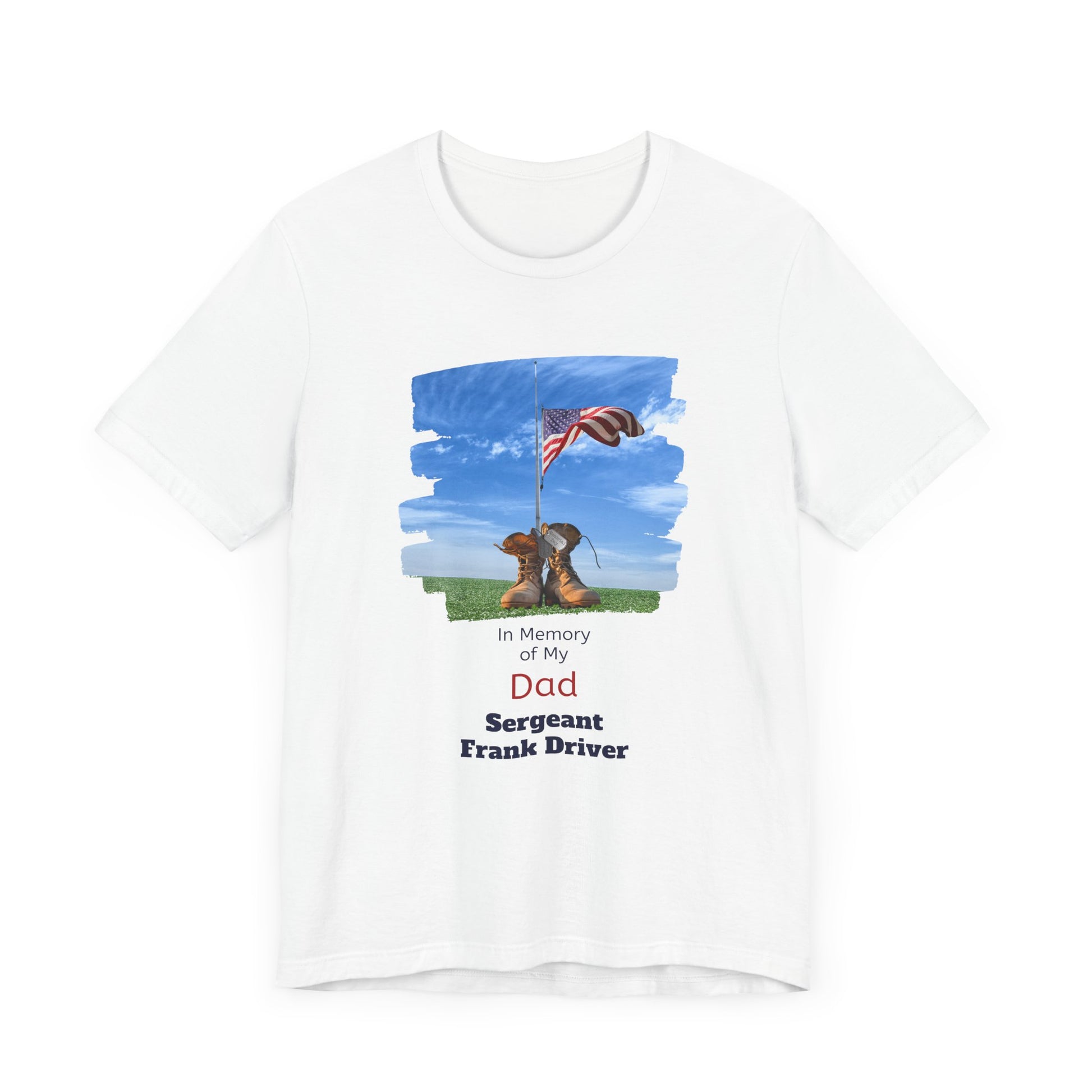 Memorial Day Military Boots Unisex Tee - Personalizable - Whippie's