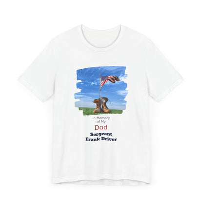 Memorial Day Military Boots Unisex Tee - Personalizable - Whippie's