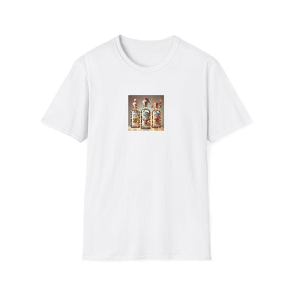 GINgle Bells! 🎄🎅🍸 - Unisex Softstyle T-shirt - Whippie's