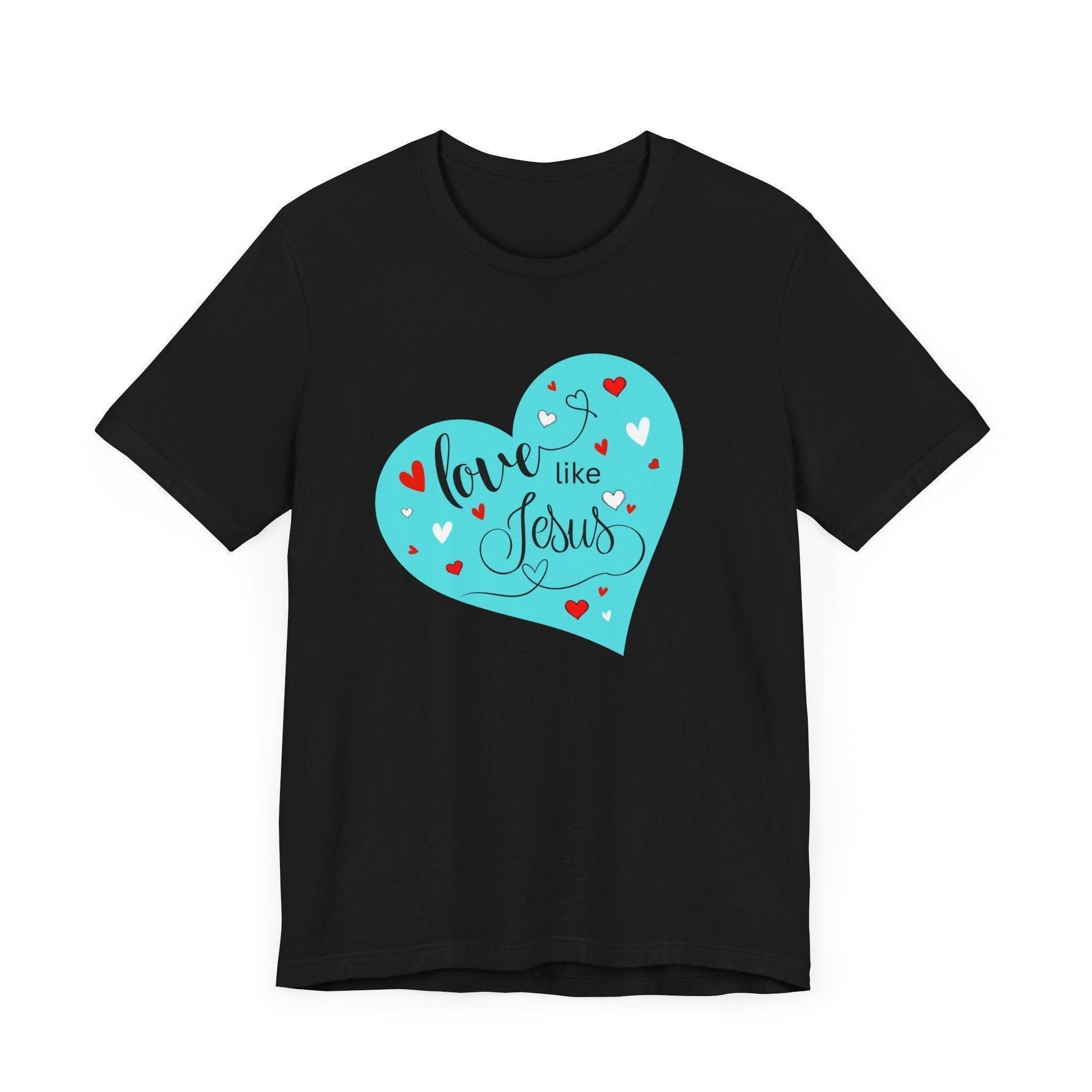 💙 Love Like Jesus ❤️ Unisex Jersey Tee ✨ Spread love and kindness. - Whippie's