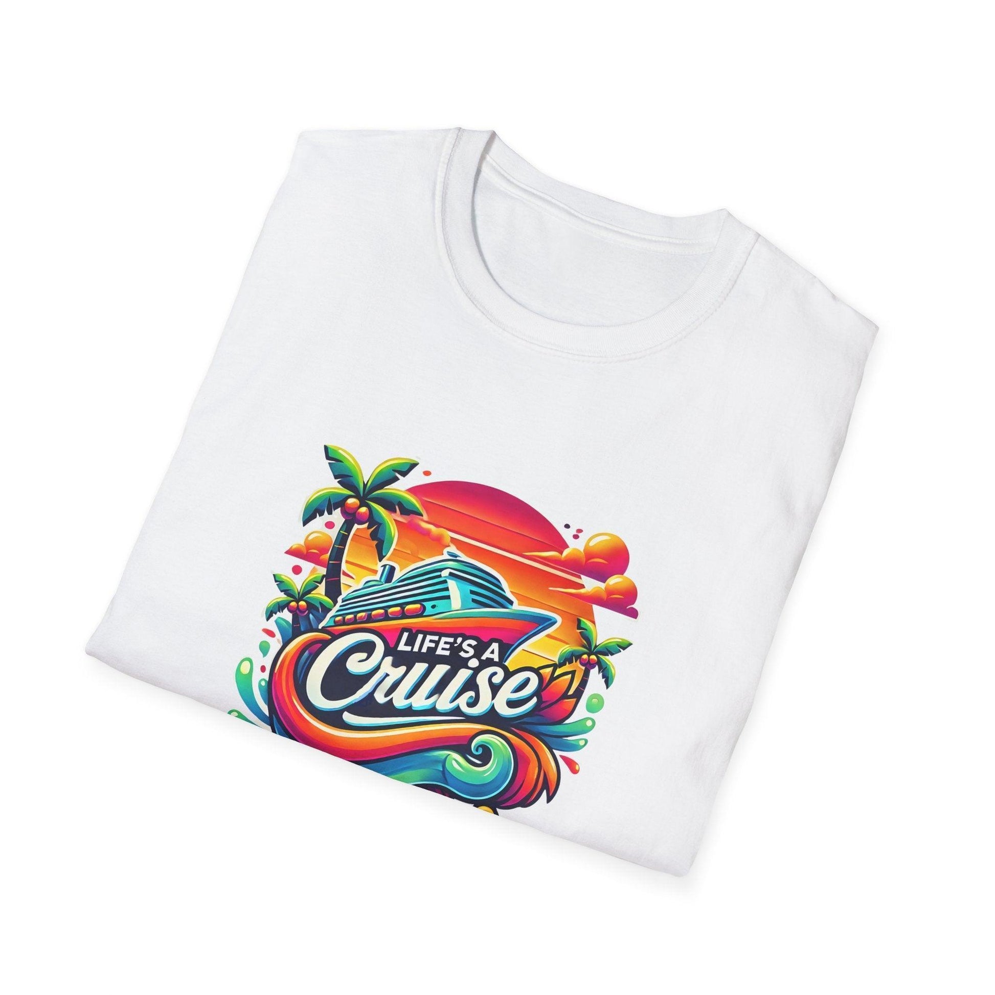 Life's a Cruise 🌊☀️🚢🌴 Unisex Tee - Whippie's