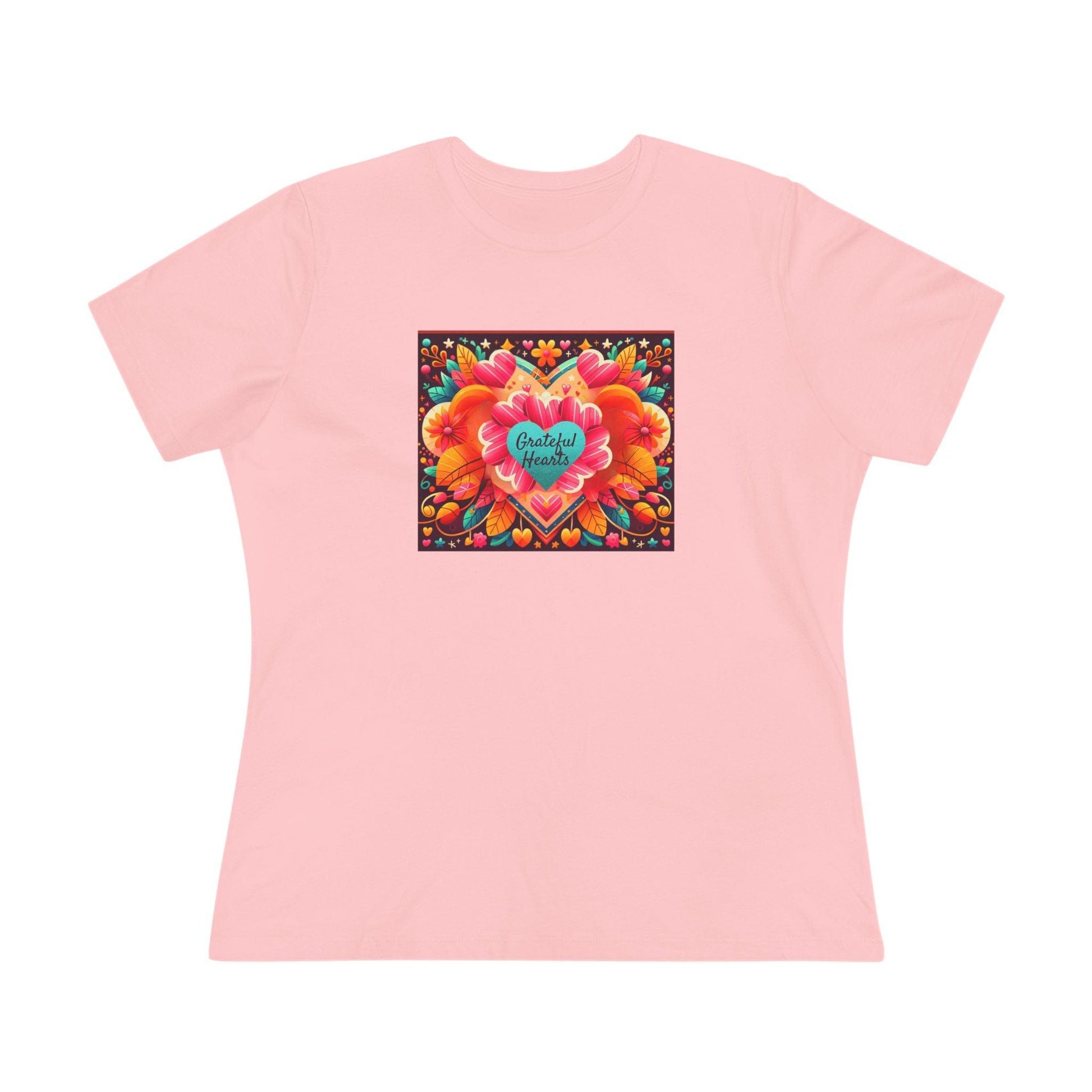Grateful Hearts - A Celebration of Love and Gratitude 🧡💛❤️ - Women's Softstyle Tee - Whippie's