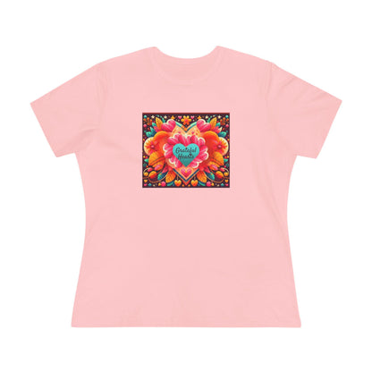 Grateful Hearts - A Celebration of Love and Gratitude 🧡💛❤️ - Women's Softstyle Tee - Whippie's