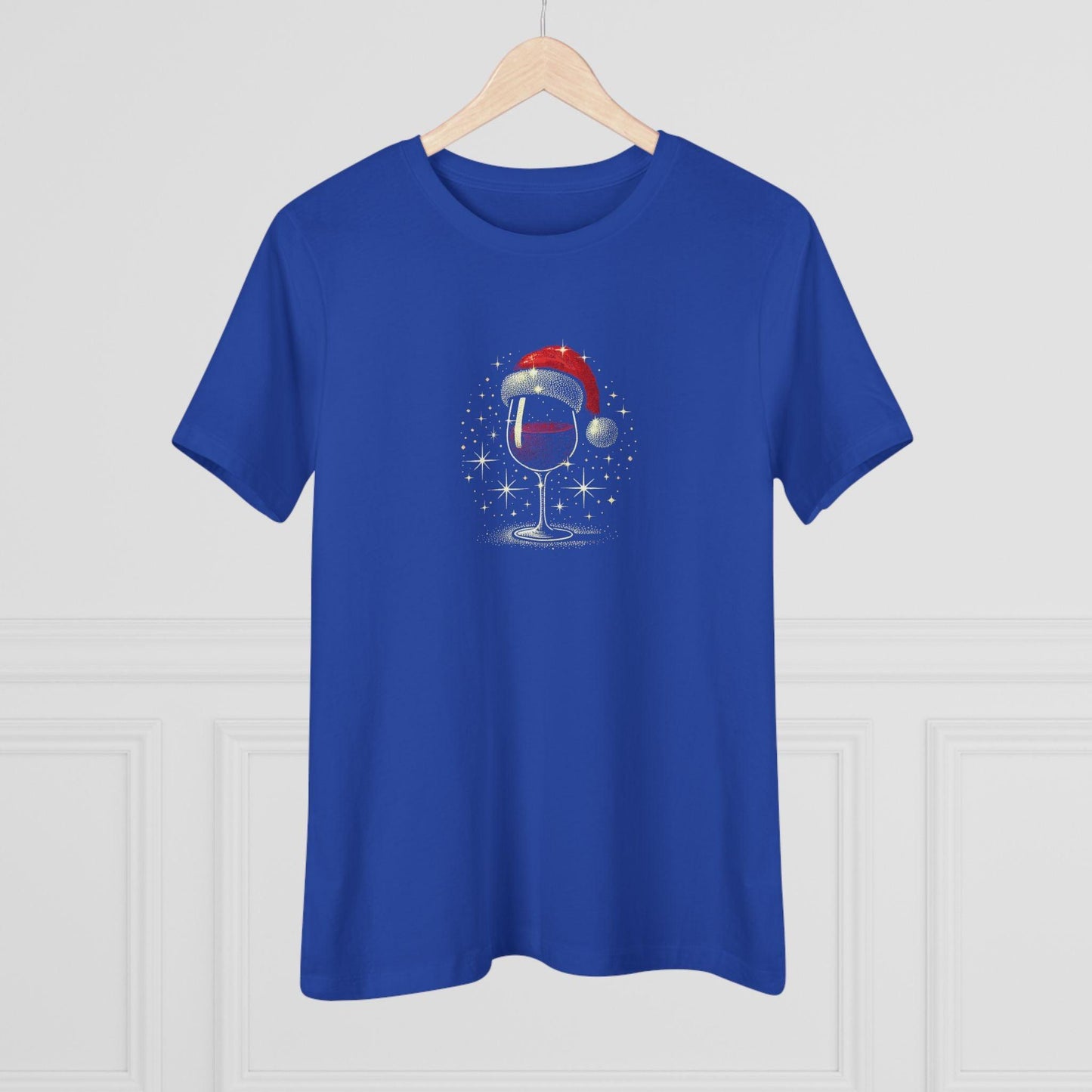 Wine & Christmas Cheer- Women's Softstyle Tee - Whippie's