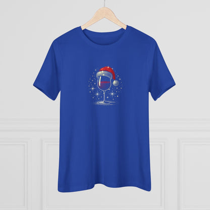 Wine & Christmas Cheer- Women's Softstyle Tee - Whippie's