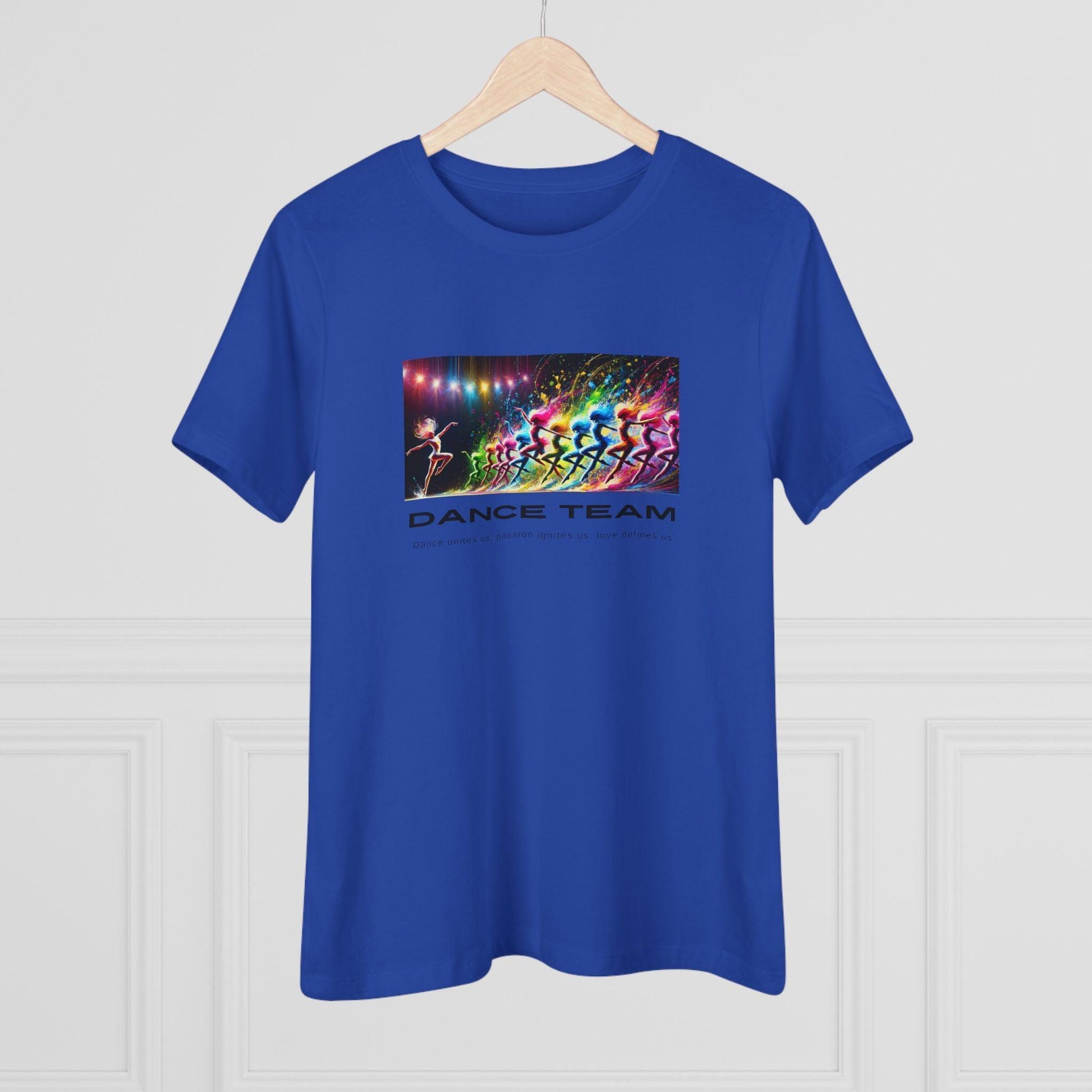 Dance Team: Dance unites us, passion ignites us, love defines us! 💃‍♀️ Women's Softstyle Tee 🎨 - Whippie's