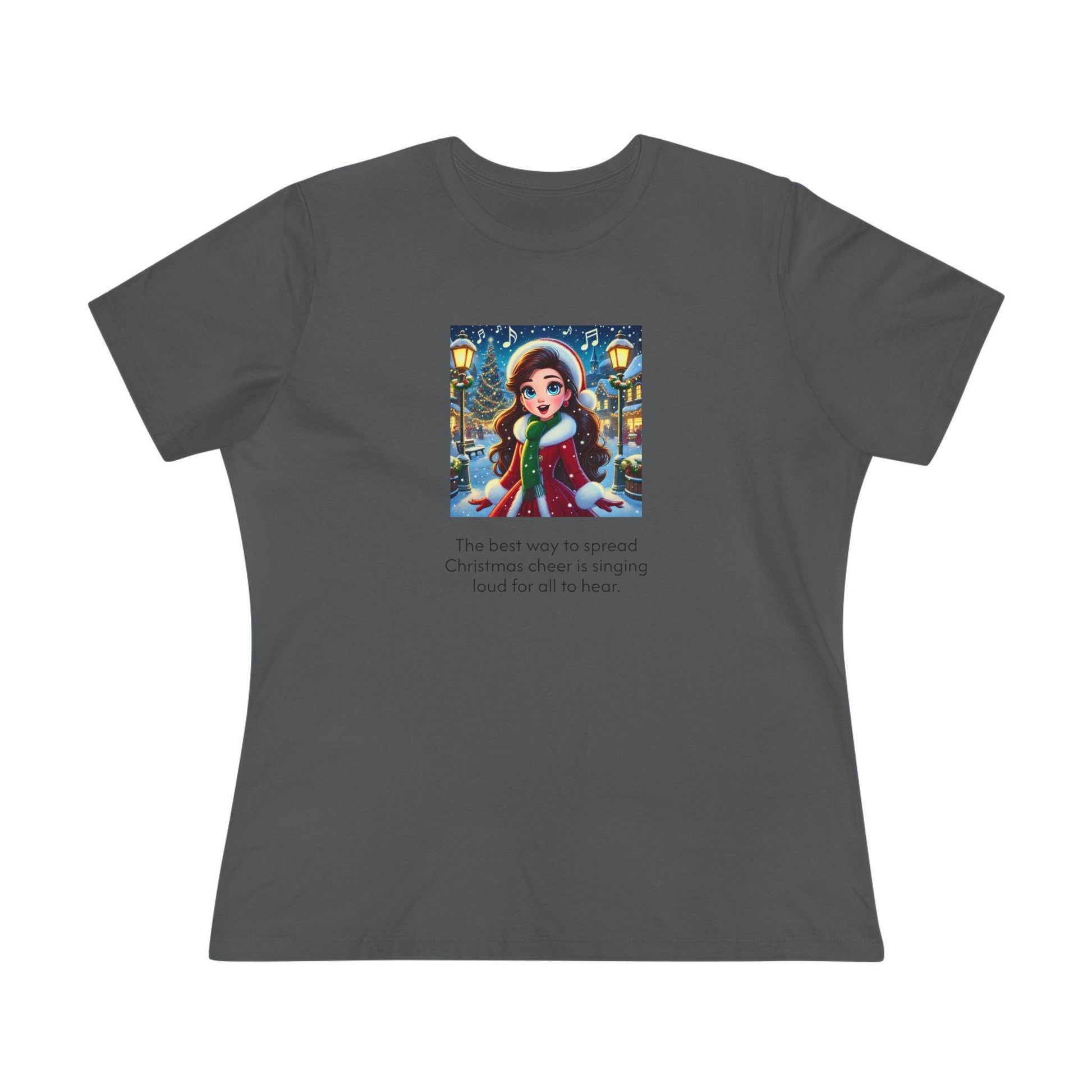 Caroler - Christmas Cheer - BHLBE Girl - Women's Tee - Whippie's