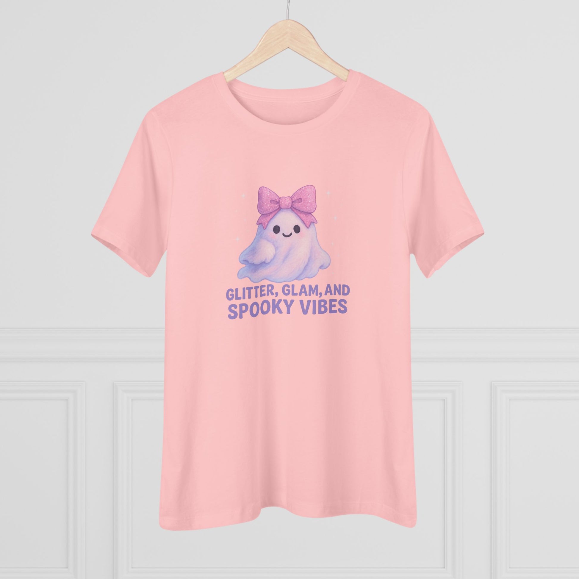 Glitter, Glam, & Spooky Vibes Women's Relaxed Tee - Whippie's