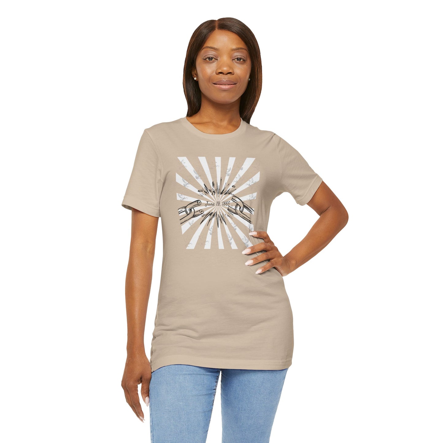 Juneteenth: Celebrating Freedom, Inspiring Peace Unisex Tee