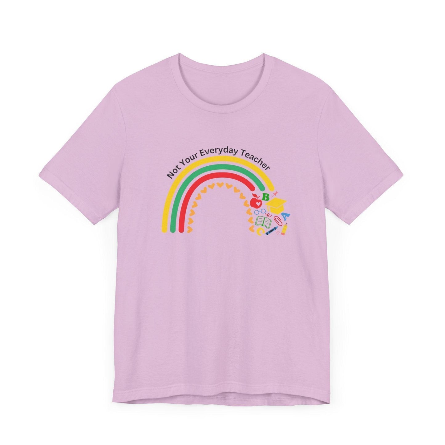 🌈 Not Your Everyday Teacher ❤️ Unisex Jersey Tee ✨ - Whippie's