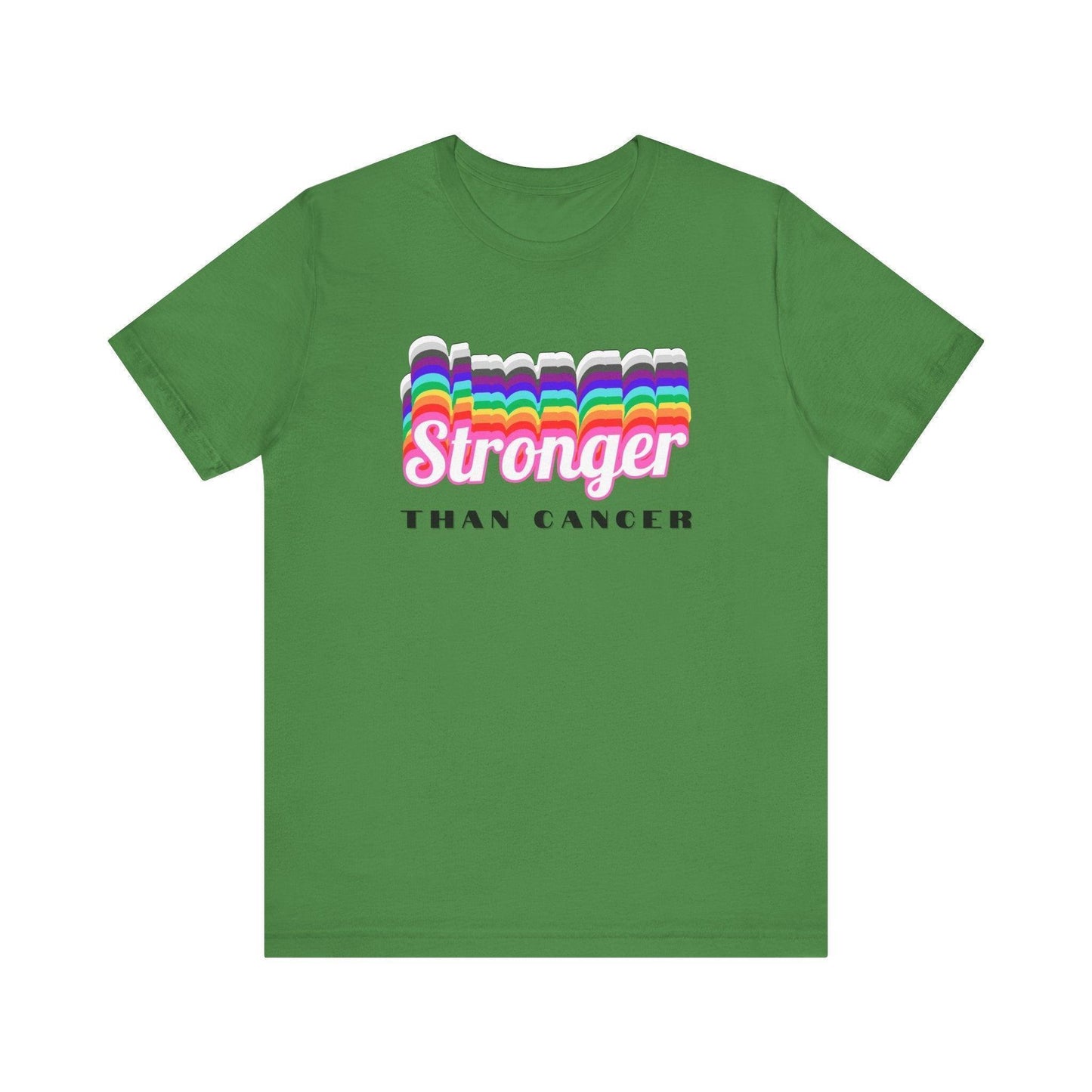 💪 Stronger Than Cancer 🎗️ Unisex Jersey Tee ✨ Show your support, wear your strength. - Whippie's